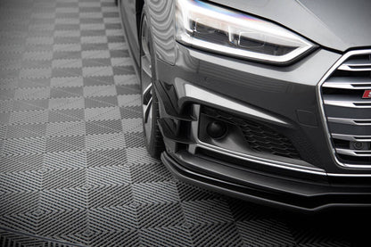 PARAFANGHI PARAURTI ANTERIORE (CANARDS) adatti per AUDI S5 / A5 S-LINE COUPÉ / SPORTBACK F5