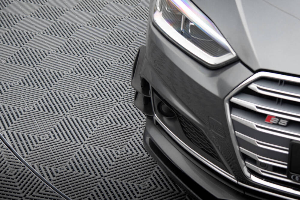 PARAFANGHI PARAURTI ANTERIORE (CANARDS) adatti per AUDI S5 / A5 S-LINE COUPÉ / SPORTBACK F5