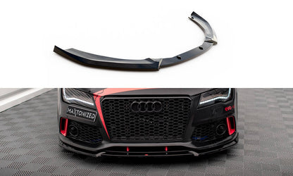 SPLITTER ANTERIORE ADATTO PER AUDI A7 RS7 LOOK C7 ( 2010 - 2014)