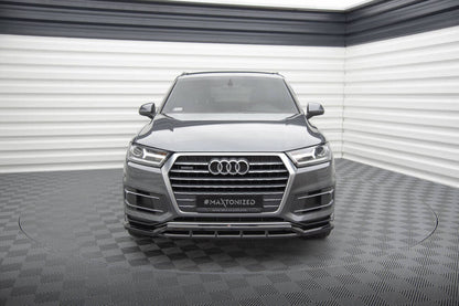 SPLITTER ANTERIORE adatto per AUDI Q7 MK2 (2015-2019)