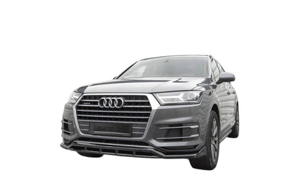 ✨Splitter nero lucido ABS per AUDI Q7 MK2 15-19✨