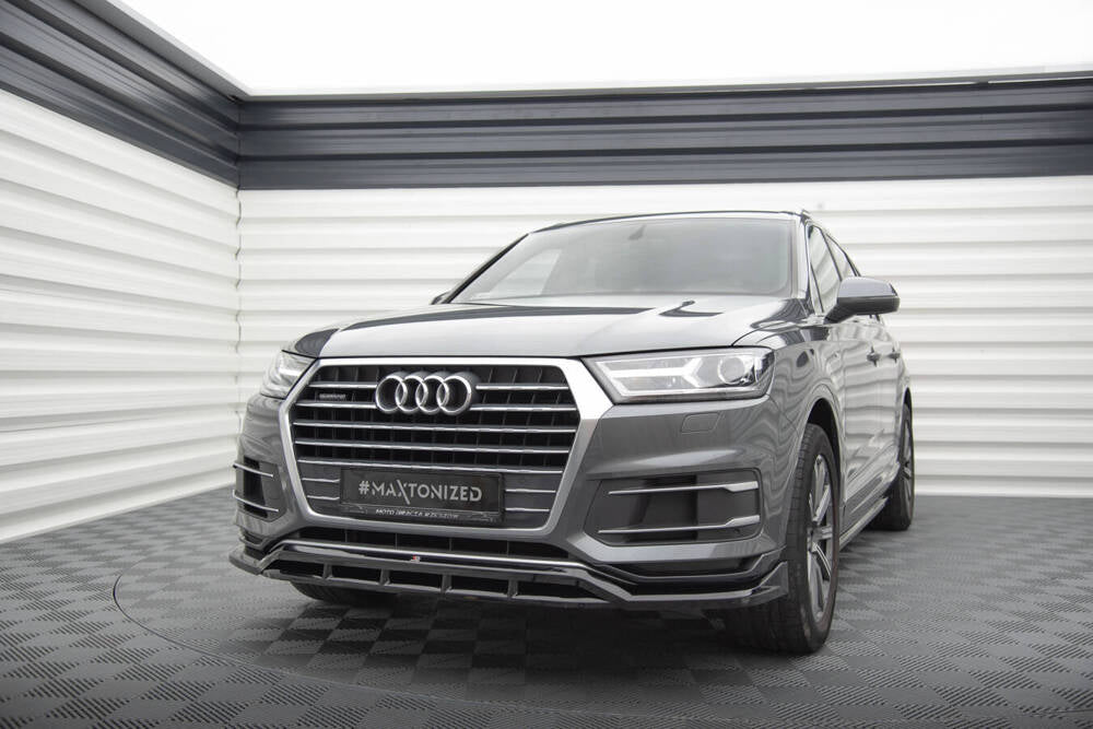 SPLITTER ANTERIORE adatto per AUDI Q7 MK2 (2015-2019)