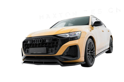 🔥ART.9020 SPLITTER ANTERIORE ADATTO PER AUDI Q8 Mk1 FACELIFT🔥