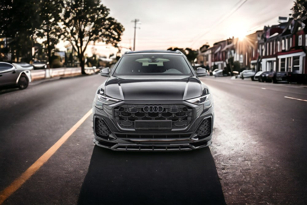 FRONT SPLITTER SUITABLE FOR AUDI SQ8 / Q8 S-LINE MK1 FACELIFT