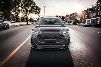 FRONT SPLITTER SUITABLE FOR AUDI SQ8 / Q8 S-LINE MK1 FACELIFT