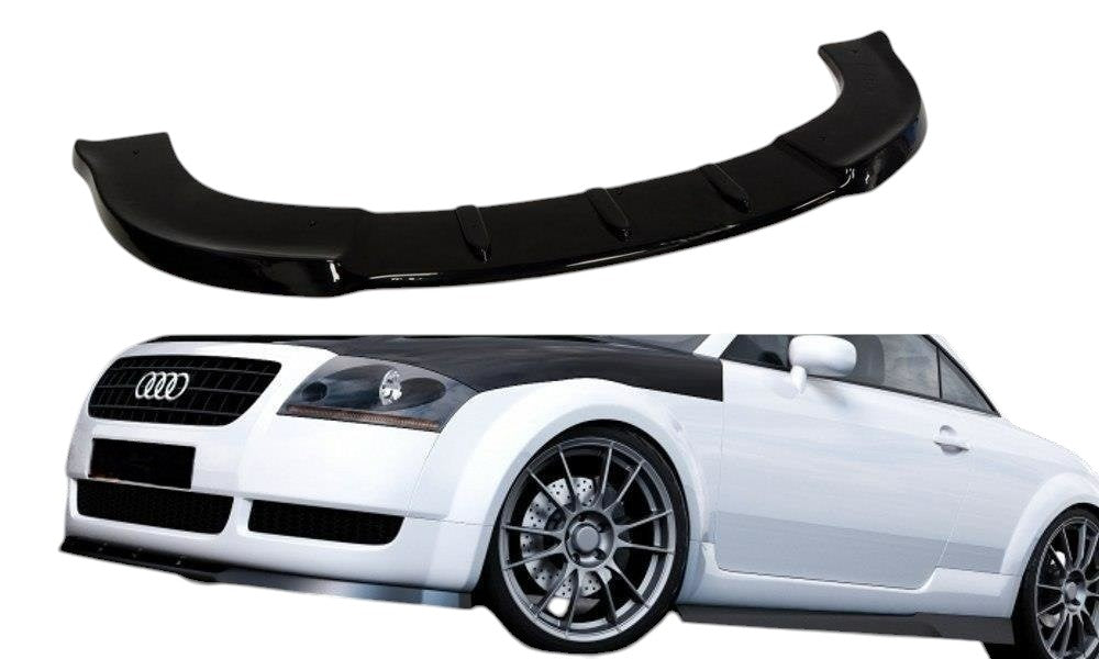 ✨Splitter design nero lucido ABS ADATTO per Audi TT Mk1 1996-2006✨