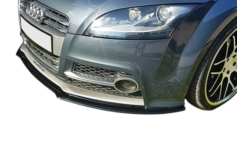 ✨SPLITTER design lucido nero ABS Per Audi TT S Mk2 8J✨