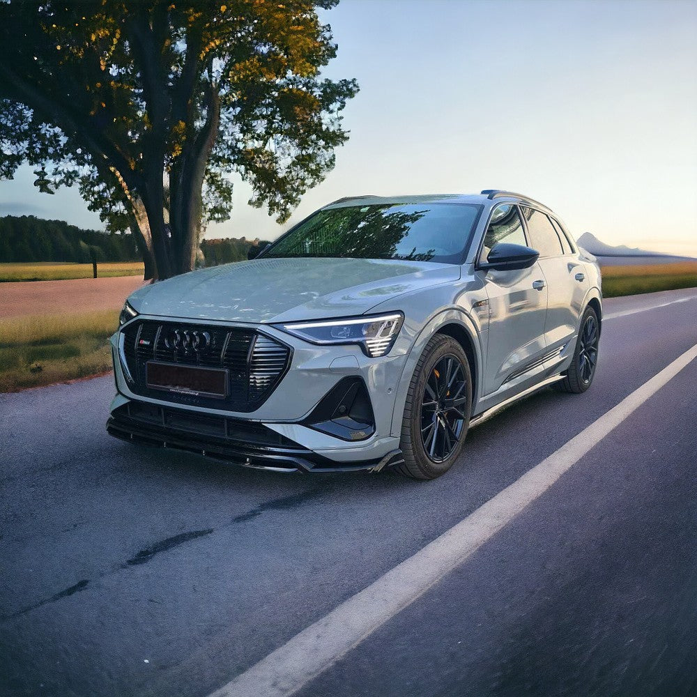SPLITTER ANTERIORE ADATTO PER AUDI E-TRON S-LINE