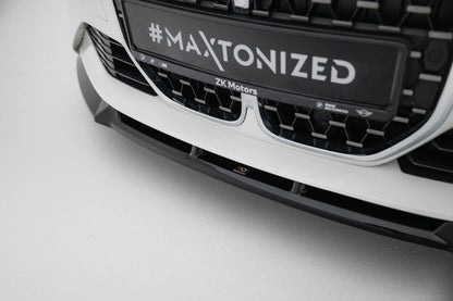 🔥ART.8987 SPLITTER ANTERIORE ADATTO PER BMW SERIE 4 COUPE / CABRIO G22 / G23🔥