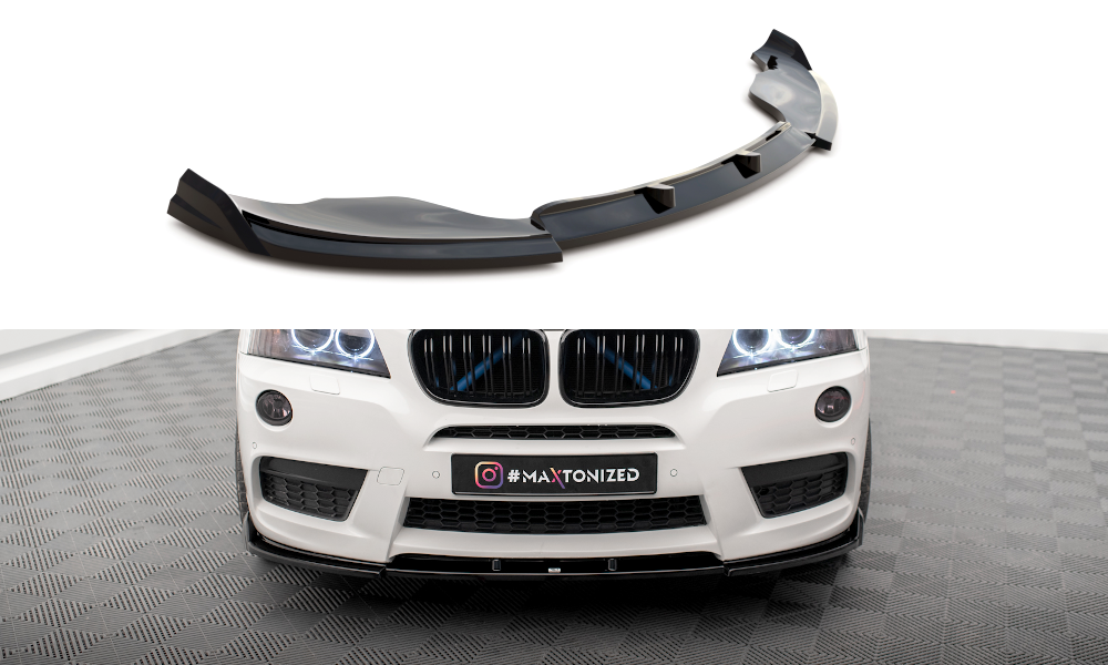 SPLITTER ANTERIORE adatto per BMW X3 M-PACK F25   (2010-2014)