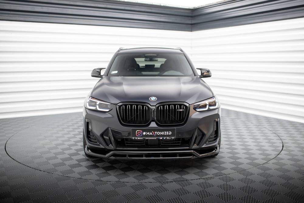 SPLITTER ANTERIORE ADATTO PER BMW X3 M-PACK G01 FACELIFT  (2021 - )