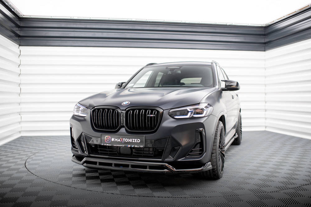 SPLITTER ANTERIORE ADATTO PER BMW X3 M-PACK G01 FACELIFT  (2021 - )