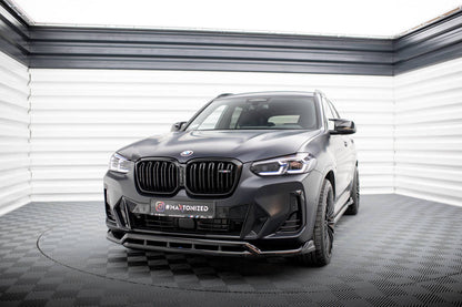 SPLITTER ANTERIORE ADATTO PER BMW X3 M-PACK G01 FACELIFT  (2021 - )