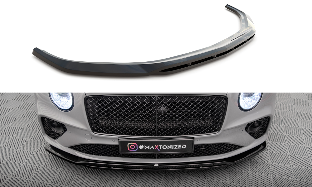 SPLITTER ANTERIORE adatto per BENTLEY CONTINENTAL GT MK3  (2018 - )