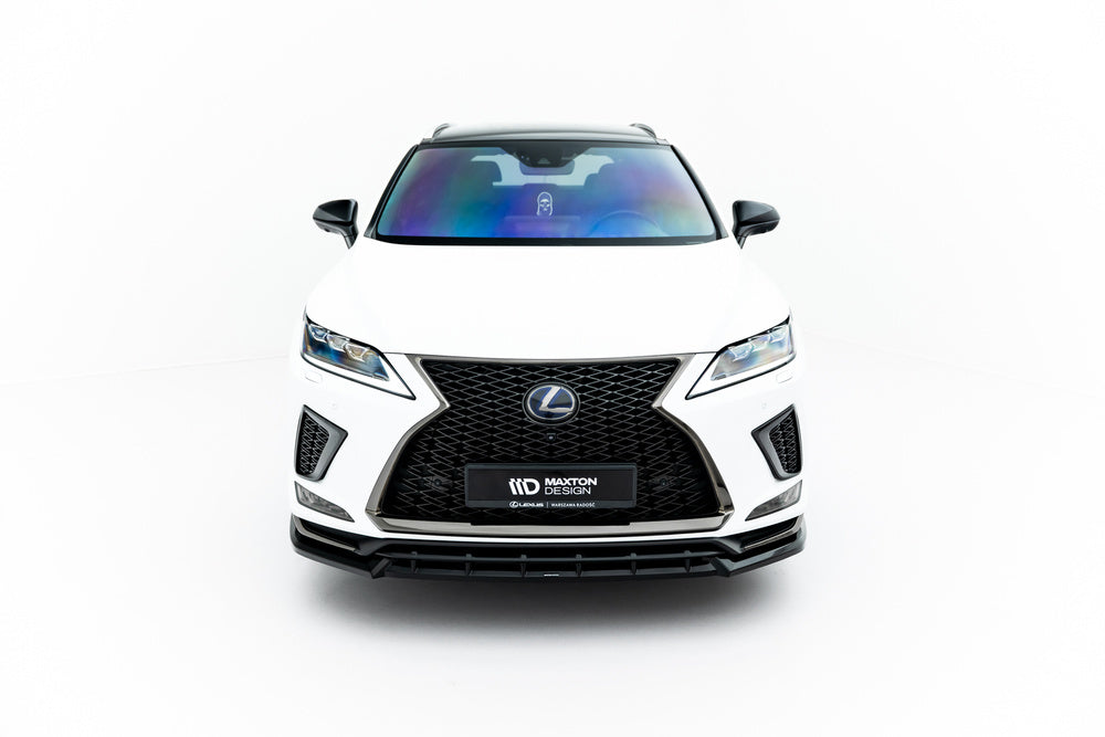🔥ART.8962 SPLITTER ANTERIORE ADATTO PER LEXUS RX F-SPORT Mk4 FACELIFT🔥