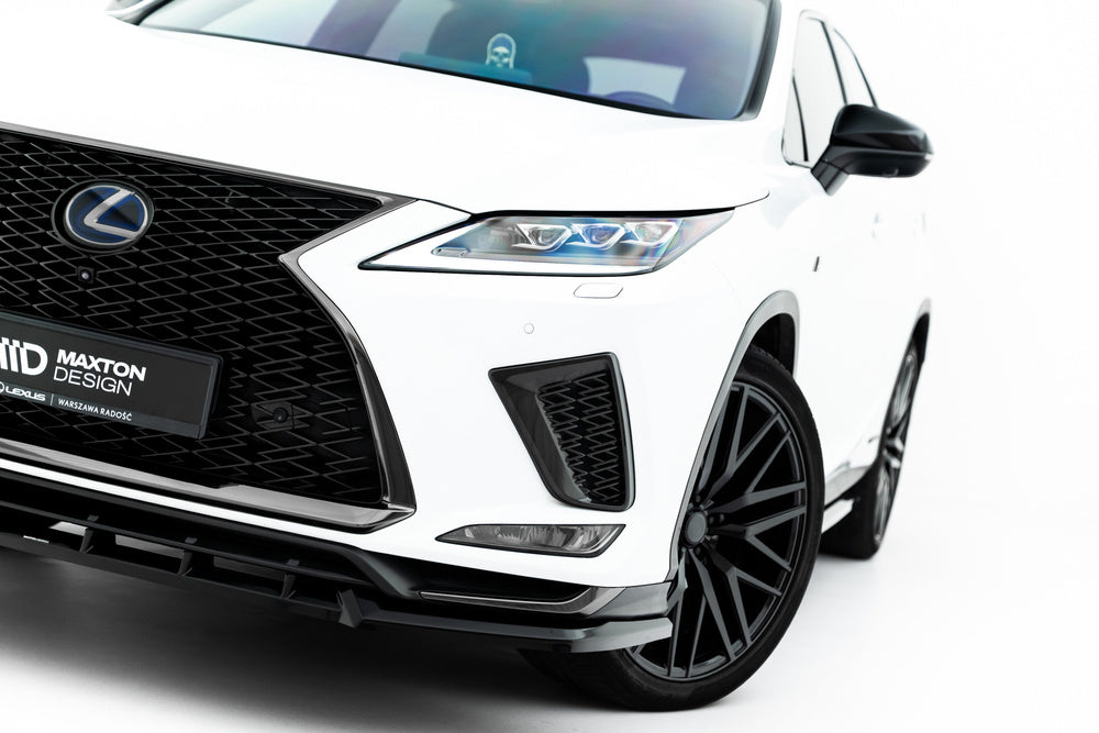 🔥ART.8962 SPLITTER ANTERIORE ADATTO PER LEXUS RX F-SPORT Mk4 FACELIFT🔥
