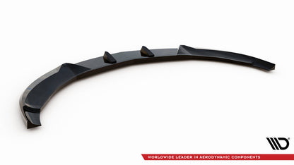 🔥ART.9012 SPLITTER ANTERIORE ADATTO PER MERCEDES-BENZ CLA AMG-LINE C117🔥