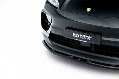 🔥ART.8965 SPLITTER ANTERIORE ADATTO PER PORSCHE MACAN EV Mk1🔥