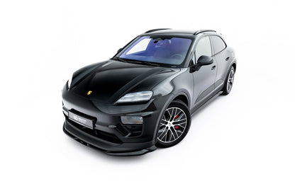 🔥ART.8965 SPLITTER ANTERIORE ADATTO PER PORSCHE MACAN EV Mk1🔥