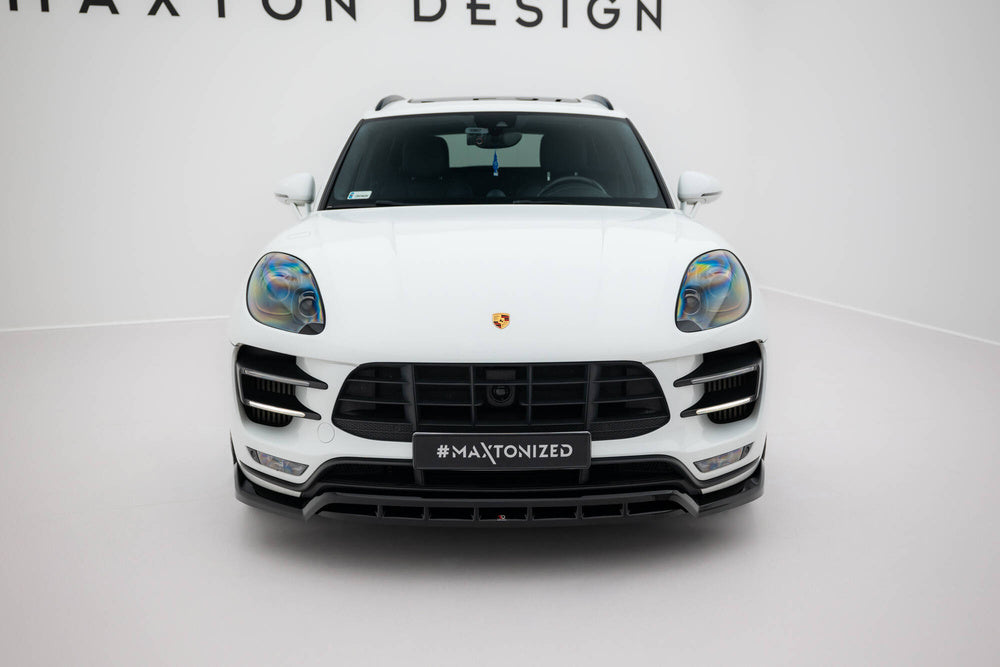 🔥ART.8984 SPLITTER ANTERIORE PER PORSCHE MACAN TURBO Mk1🔥