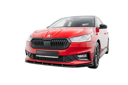 🔥ART.9037 SPLITTER ANTERIORE ADATTO PER SKODA FABIA MONTE CARLO Mk4🔥