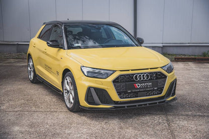 SPLITTER ANTERIORE adatto per V.1 AUDI A1 S-LINE GB 2018 -