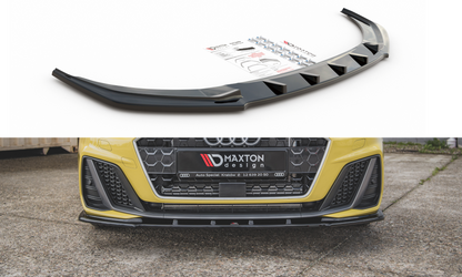 SPLITTER ANTERIORE adatto per V.1 AUDI A1 S-LINE GB 2018 -