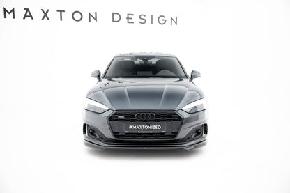 🔥ART.9003 SPLITTER ANTERIORE V.1 ADATTO PER AUDI A5 F5 FACELIFT🔥