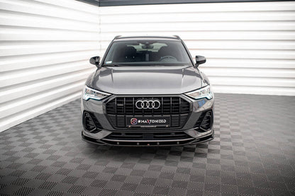 SPLITTER ANTERIORE compatibile per V.1 AUDI Q3 S-LINE F3  2018-