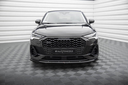 SPLITTER ANTERIORE adatto per V.1 AUDI Q3 SPORTBACK F3  (2019  -)