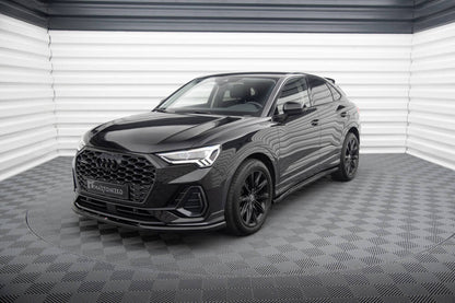 SPLITTER ANTERIORE adatto per V.1 AUDI Q3 SPORTBACK F3  (2019  -)