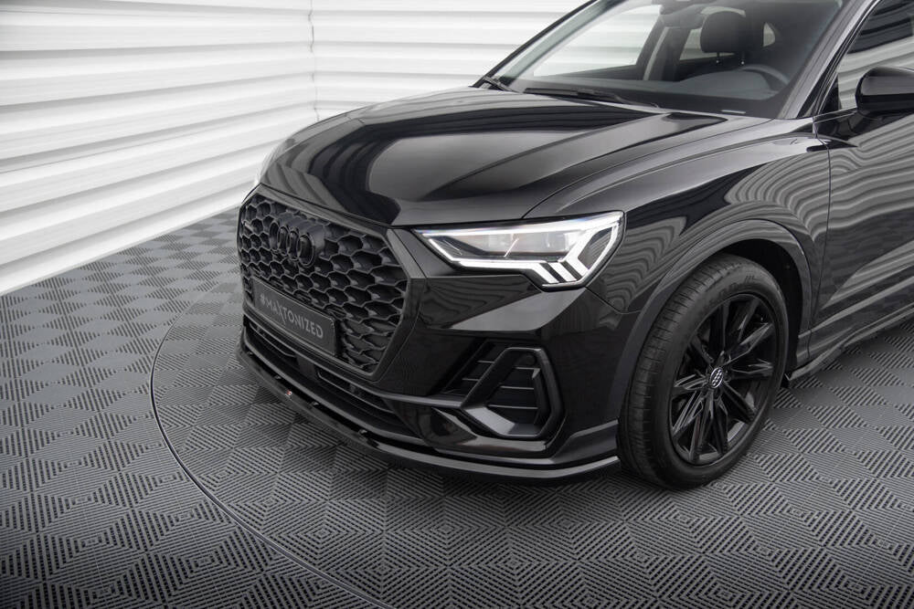 SPLITTER ANTERIORE adatto per V.1 AUDI Q3 SPORTBACK F3  (2019  -)