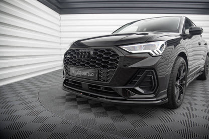 SPLITTER ANTERIORE adatto per V.1 AUDI Q3 SPORTBACK F3  (2019  -)