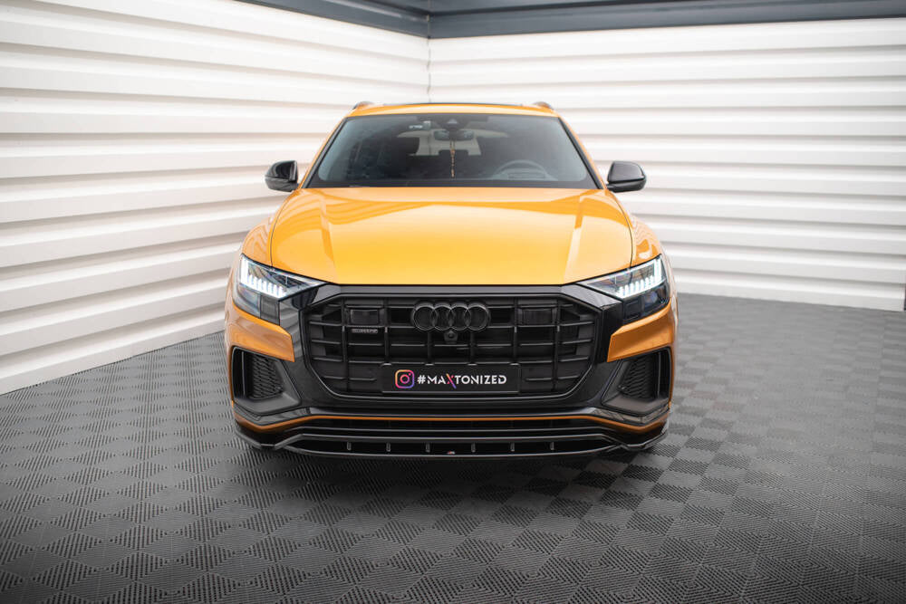 SPLITTER ANTERIORE COMPATIBILE PER V.1 AUDI Q8 S-LINE / SQ8 MK1  (2019 - )