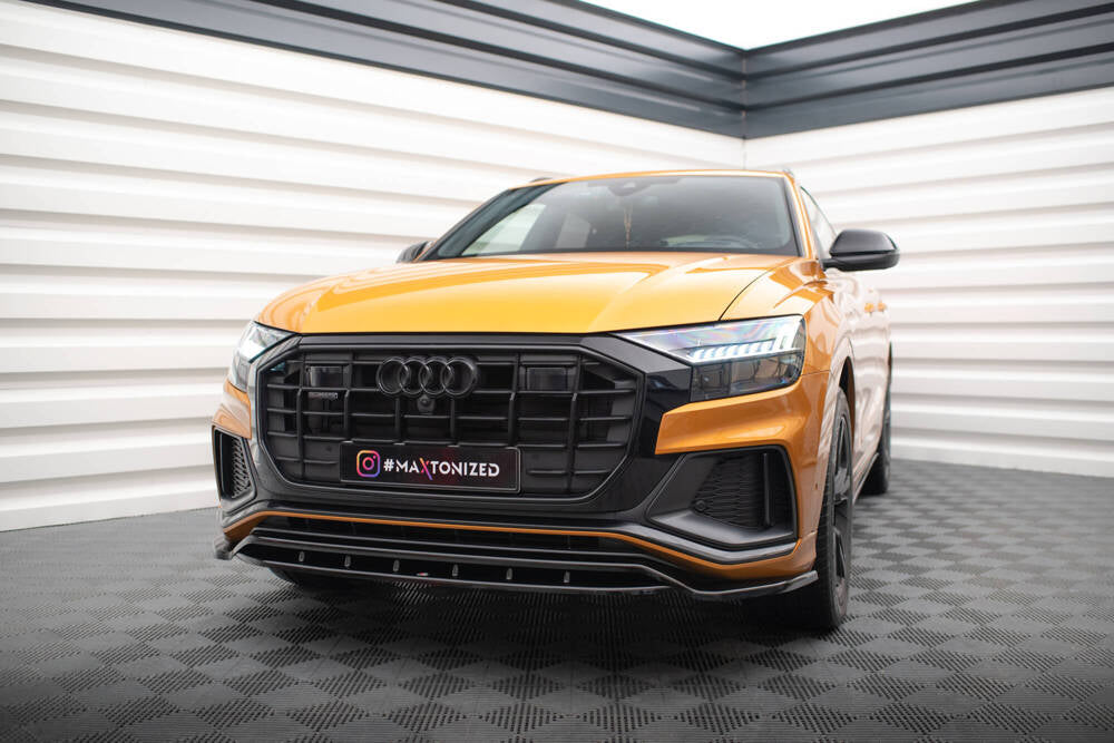 SPLITTER ANTERIORE COMPATIBILE PER V.1 AUDI Q8 S-LINE / SQ8 MK1  (2019 - )