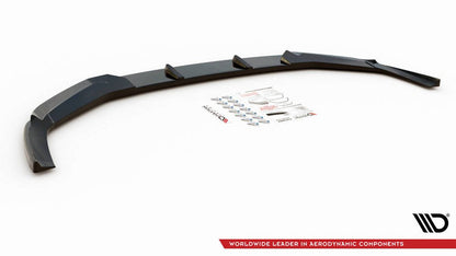 SPLITTER ANTERIORE adatto per V.1 AUDI RS6 C8 / RS7 C8  2019-