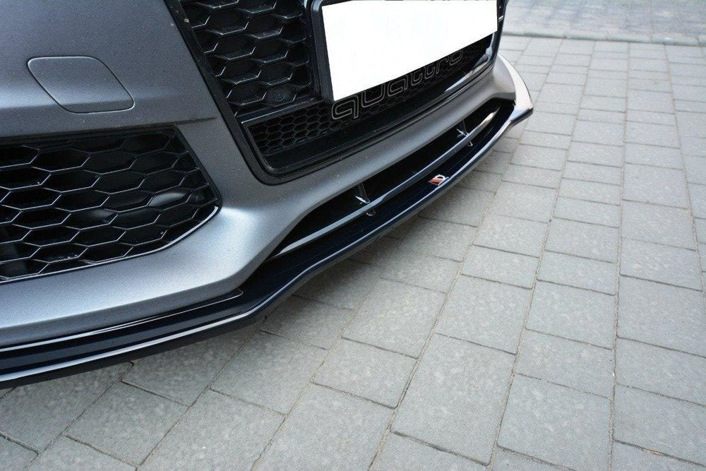 SPLITTER ANTERIORE adatto per V.1 AUDI RS7 C7 FL  2014-2017