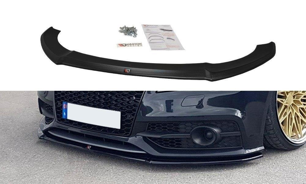 SPLITTER ANTERIORE adatto compatibile per V.1 AUDI S7 / A7 S-LINE C7