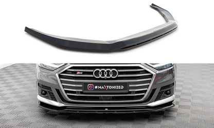 SPLITTER ANTERIORE ADATTO COMPATIBILE PER V.1 AUDI S8 / A8 S-LINE D5  2019-2021