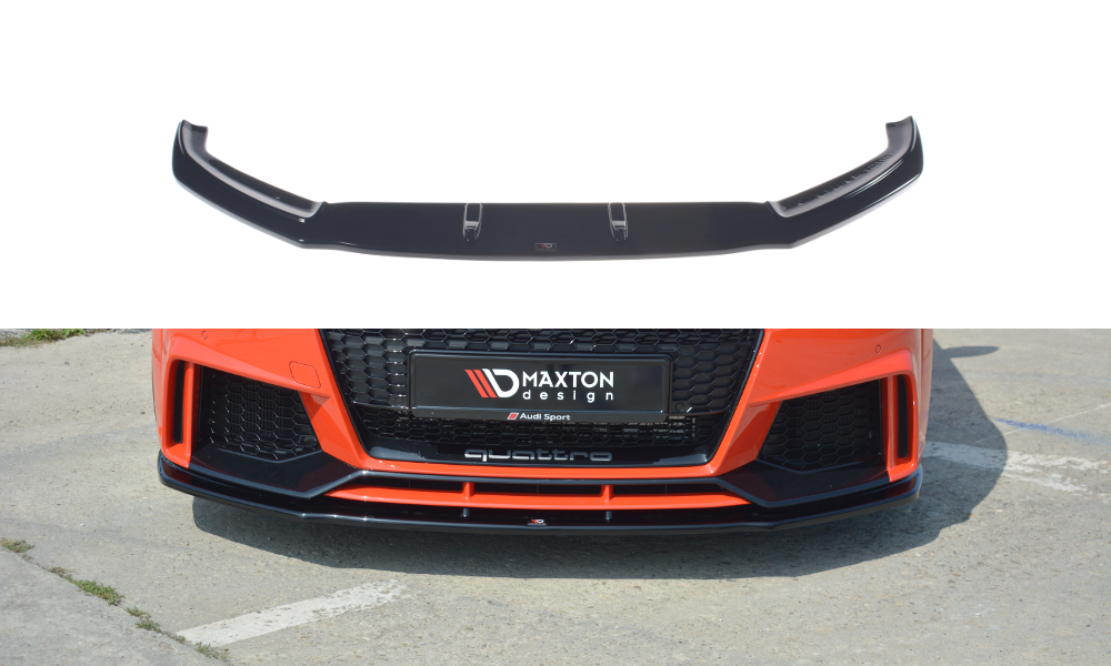 SPLITTER ANTERIORE adatto compatibile per V.1 AUDI TT RS 8S  (2016- )