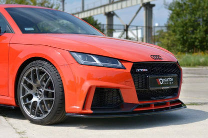 SPLITTER ANTERIORE adatto compatibile per V.1 AUDI TT RS 8S  (2016- )