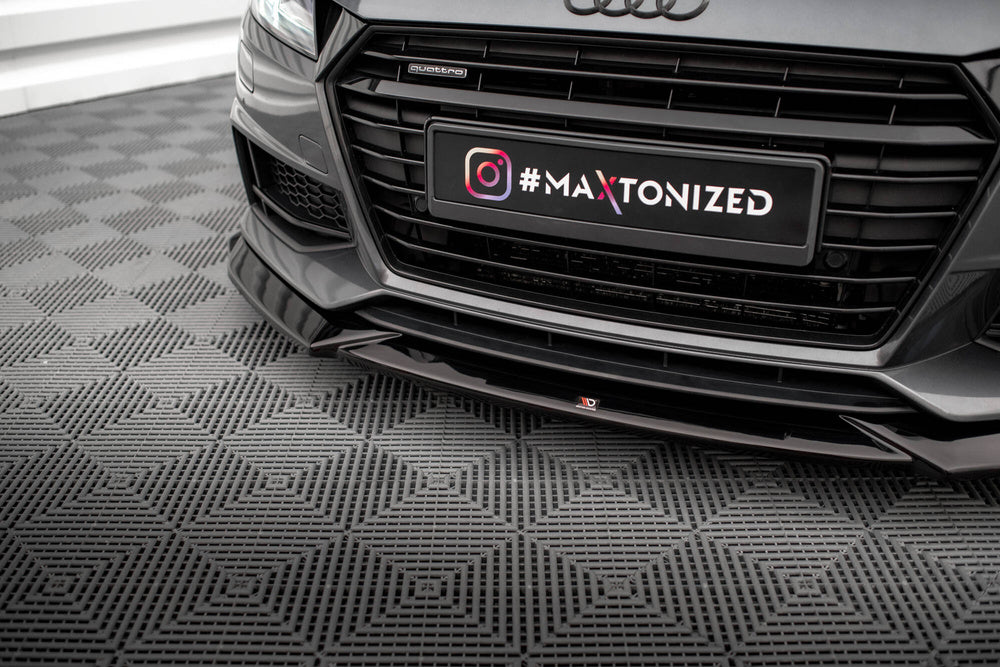 🔥ART.8877 SPLITTER ANTERIORE V.1 ADATTO PER AUDI TT S / S-LINE 8S🔥