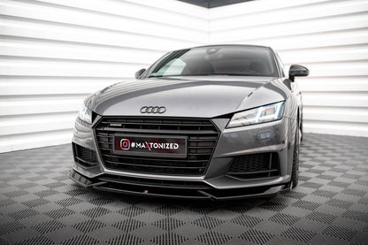 🔥ART.8877 SPLITTER ANTERIORE V.1 ADATTO PER AUDI TT S / S-LINE 8S🔥