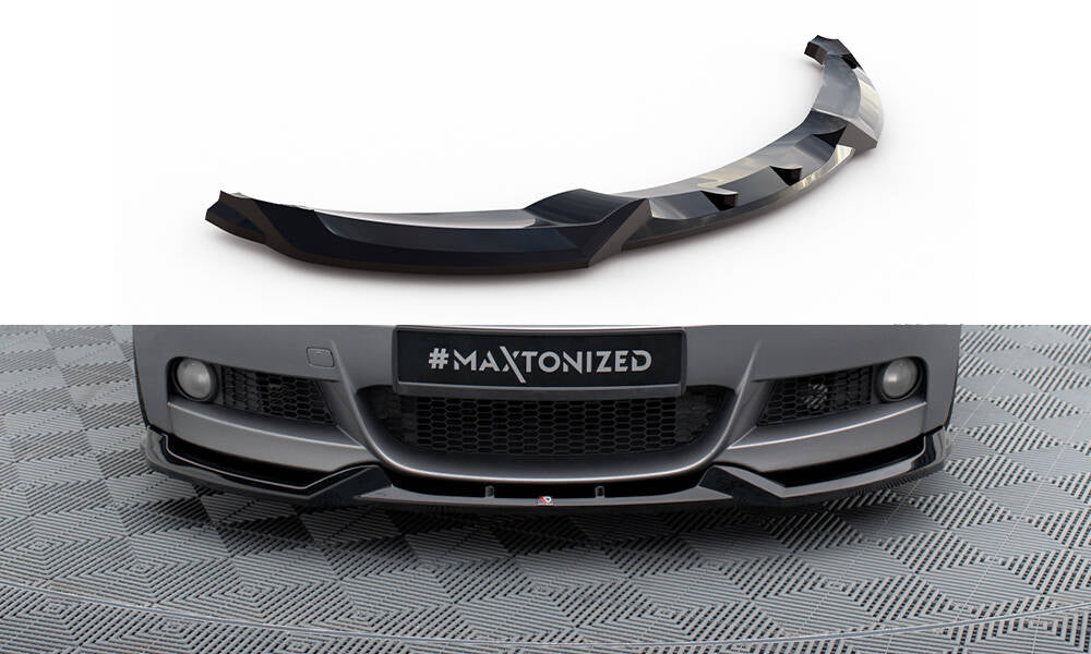 SPLITTER ANTERIORE compatibile per V.1 BMW 1 M-PACK E82  (2007-2011)