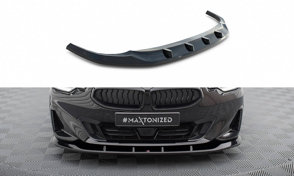 SPLITTER ANTERIORE V.1 ADATTO PER  BMW 2 COUPE G42   (2021 - )