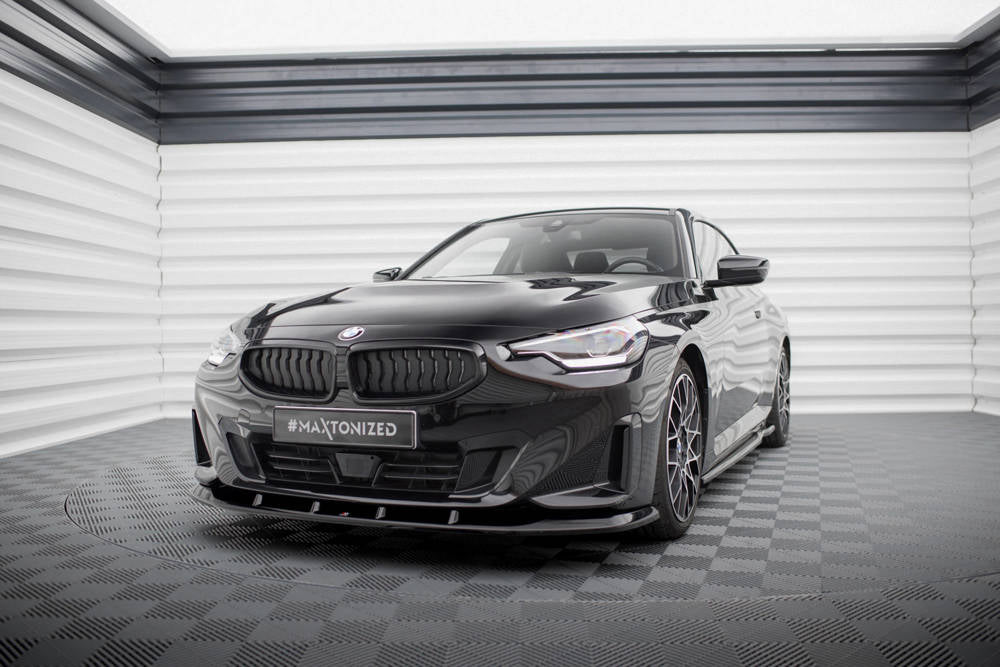 SPLITTER ANTERIORE V.1 ADATTO PER  BMW 2 COUPE G42   (2021 - )