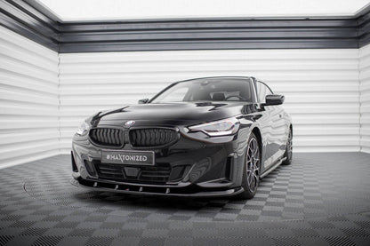 SPLITTER ANTERIORE V.1 ADATTO PER  BMW 2 COUPE G42   (2021 - )