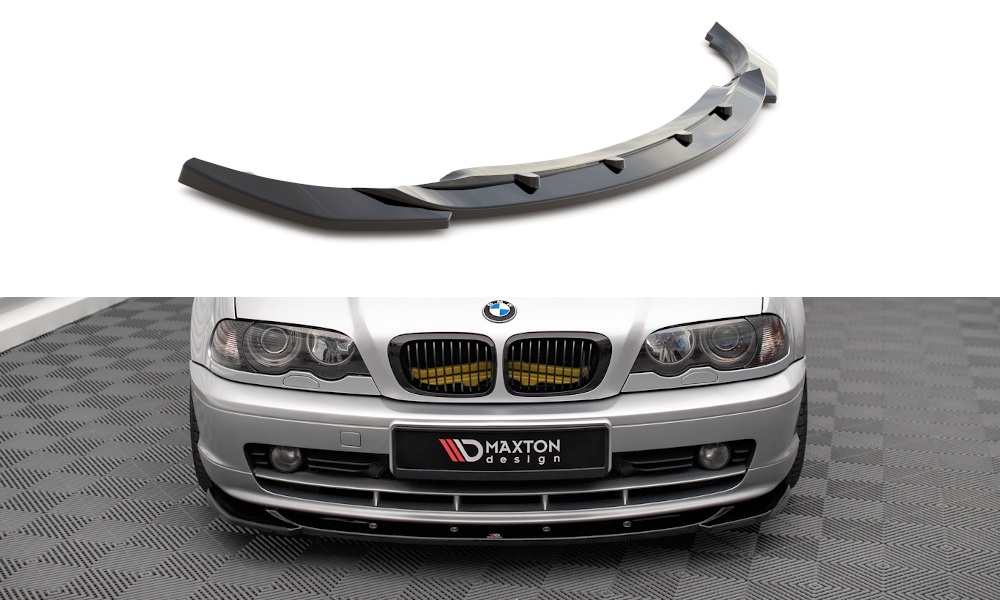 SPLITTER ANTERIORE V.1 ADATTO PER BMW 3 COUPE E46   (1998 - 2003)