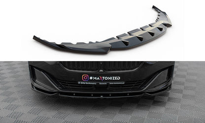 SPLITTER ANTERIORE adatto per V.1 BMW 7 G11 FACELIFT  (2019-2022)