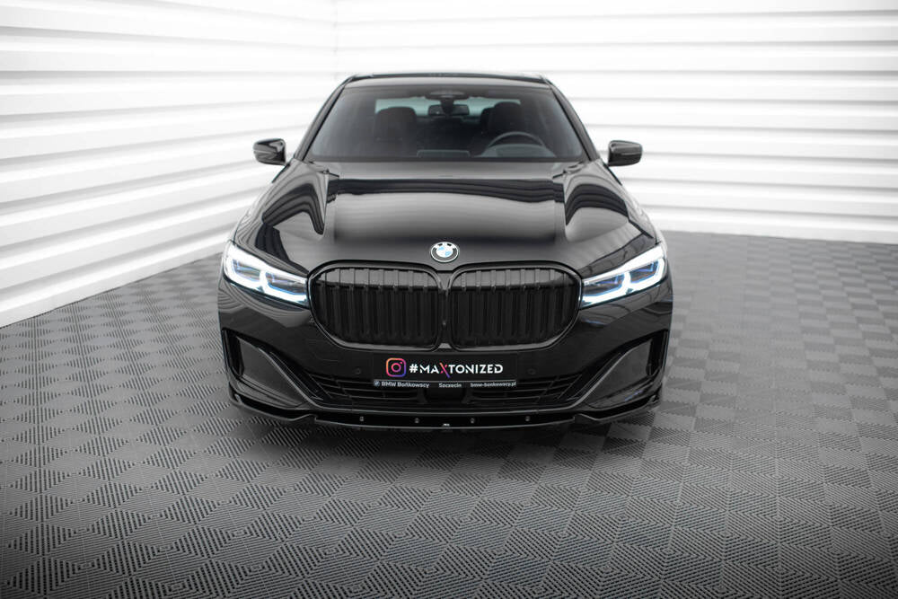 SPLITTER ANTERIORE adatto per V.1 BMW 7 G11 FACELIFT  (2019-2022)